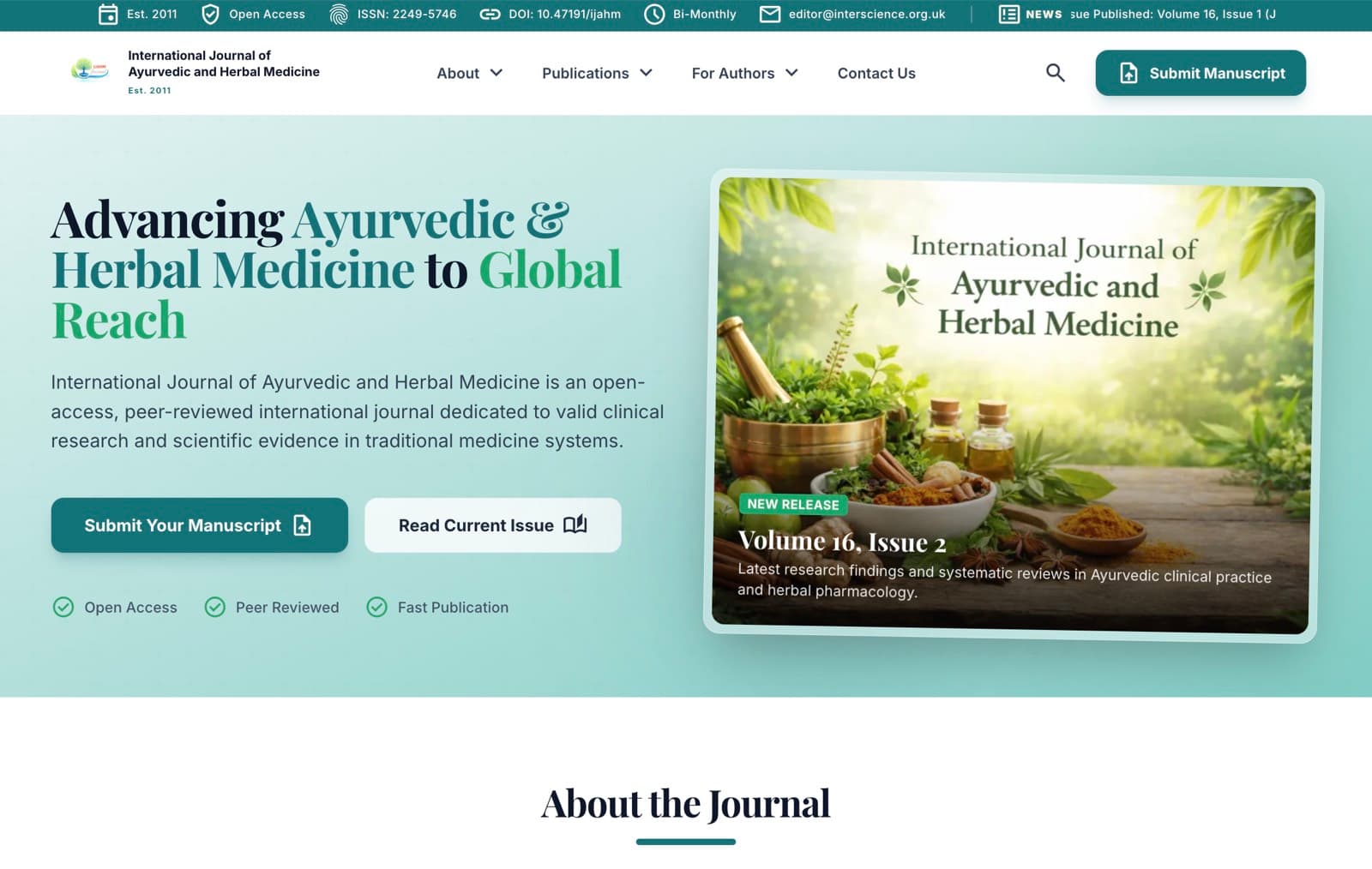New modern website on Next.js